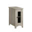 Table d'appoint rectangulaire étroite avec armoire de rangement, conception peu encombrante-930524879