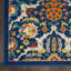 Tapis oriental bleu marine / jaune / blanc Whiteley-329700495
