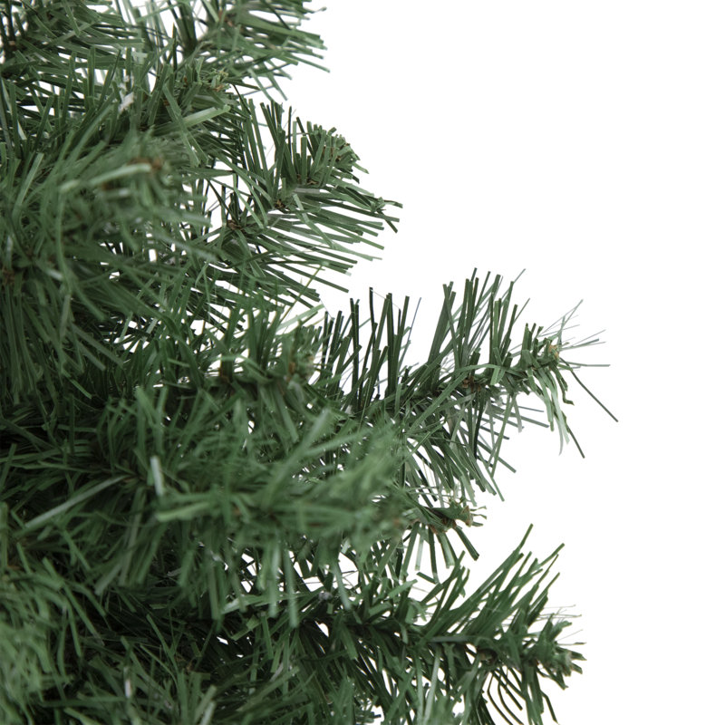 Couronne de Noël artificielle moyenne en pin 24 po non éclairée