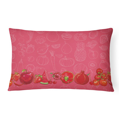 Coussin lombaire fruits et légumes