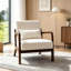 Fauteuil moderne, fauteuil d'appoint avec structure en bois massif-1510528259