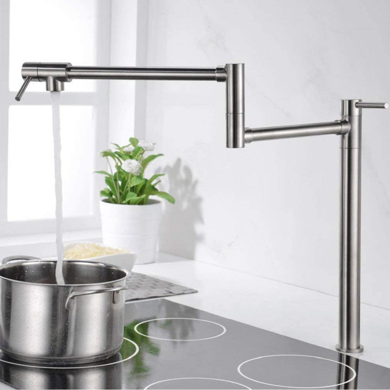 Robinet remplisseur, Nickel brossé