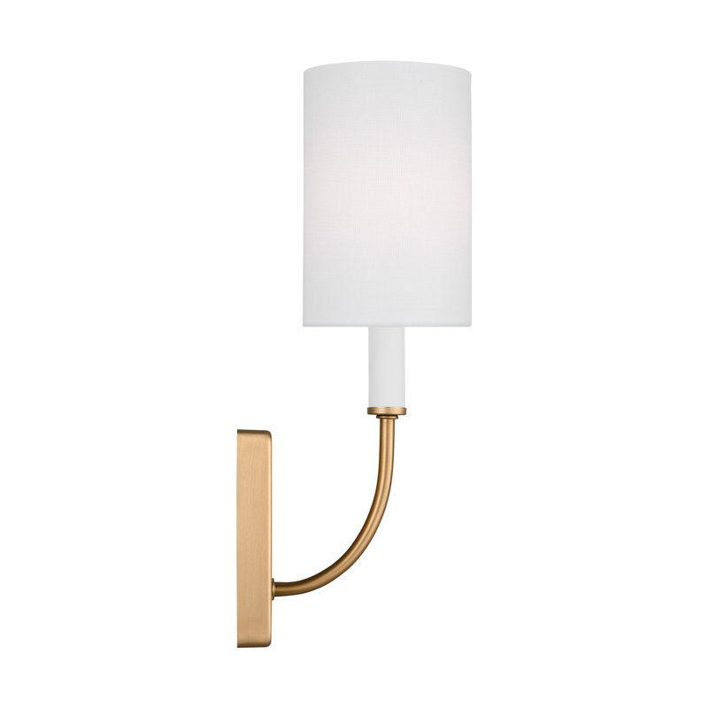 1 - Light Bath Sconce, Satin Brass