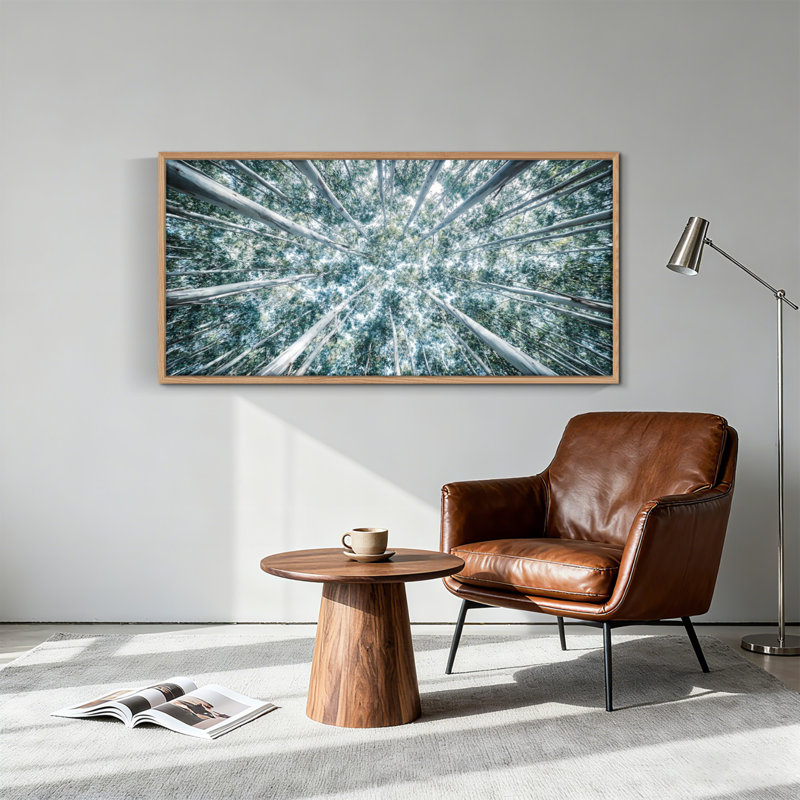 «Forest Canopy», reproduction d'art sur toile encadrée de 1 x 58 po x 28 po, 58 po x 28 po