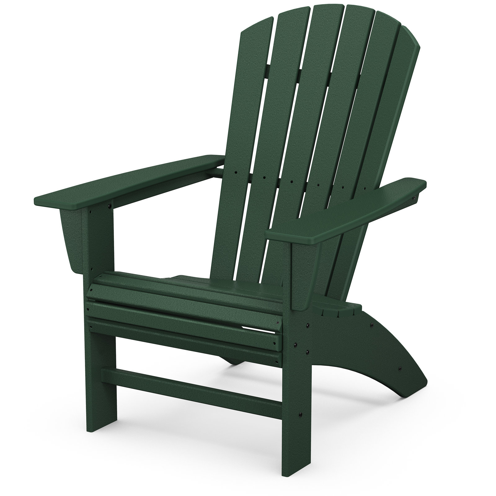 POLYWOOD® Nautical Adirondack Chair, Green