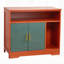 Caisson dissimulé moderne pour bac à litière avec tablette et rangement, table d'appoint élégante en bois pour l'intérieur, compatible avec la plupart des bacs à litière