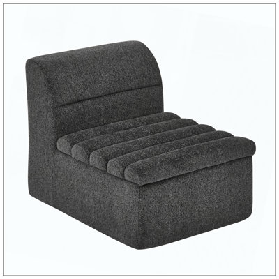 Composant modulaire de siège de canapé modulaire à siège simple
