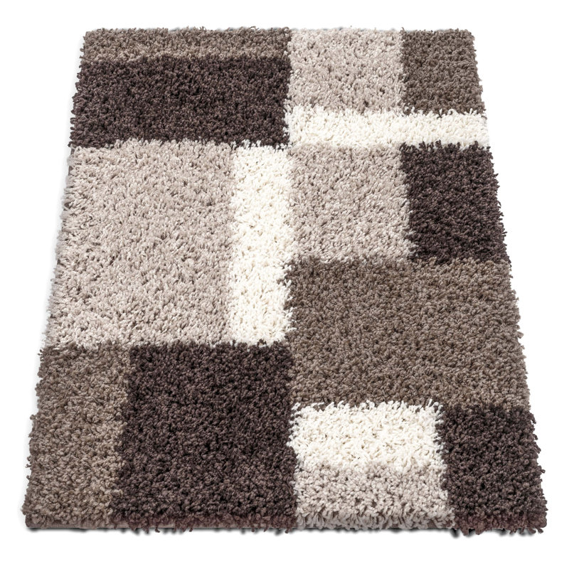 Tapis beige / brun Marci, Rectangle 9 pi 3 po x 12 pi 6 po