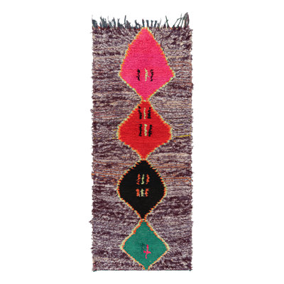 One-of-a-Kind 3'9”x8'10” Hand Knotted Area Rug