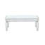 Table basse en verre sculpté rétro rectangulaire-1013210709