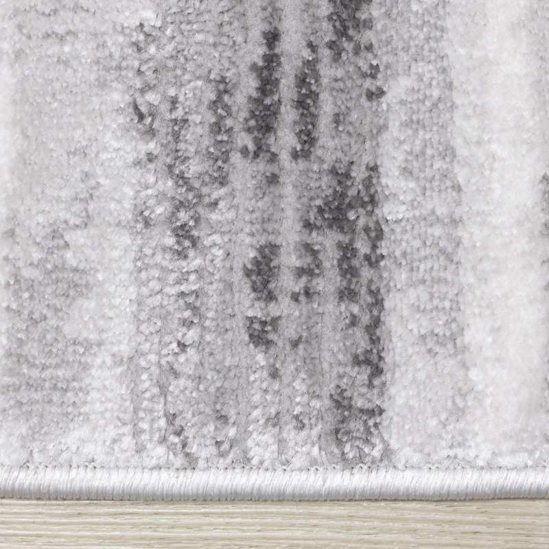 Earles Striped Indoor Rug, Rectangle 5'3" x 7'7"