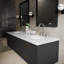 Ensemble de meuble-lavabo double mural 72 po Castor-82339548-82339549