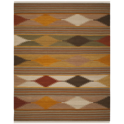 Bennett Hand Woven Wool Southwestern Rug