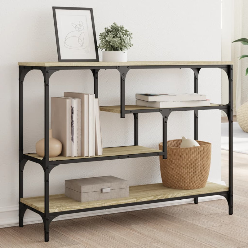 Abisoye 100 cm W Console Table, Sonoma Oak