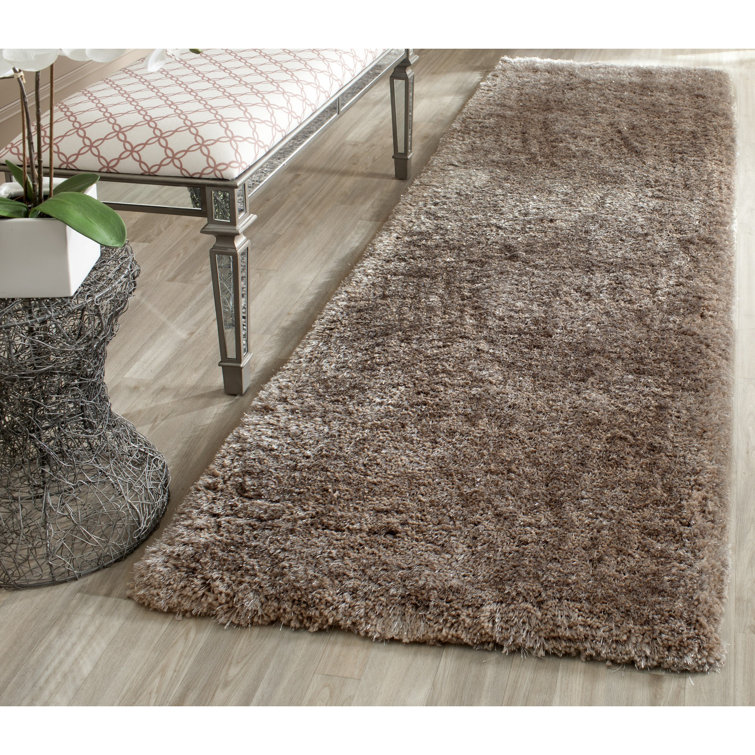 Norcatur Sg-Sbs-South Beach Shag Hand Tufted Performance Solid Color Rug
