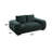 Ferrand Green Chenille Loveseat