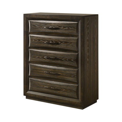 Commode transitionnelle l 39,65 po, brun
