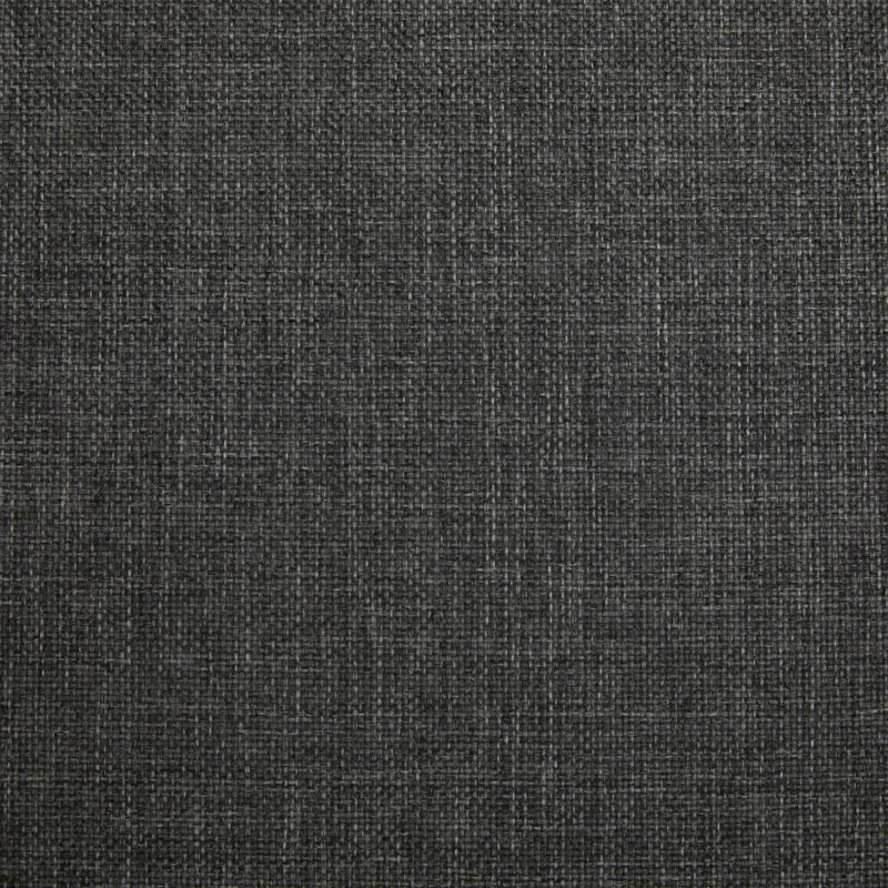 Méridienne moderne en aluminium courbé, Tissu gris, Gris
