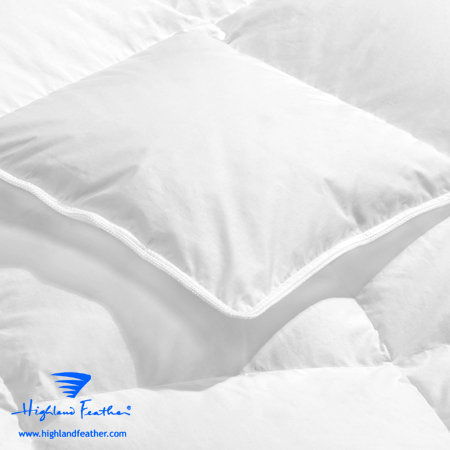 Bordeaux All Season 800 Fill Power White Duck Down 700TC Comforter, Twin