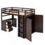 Lit mezzanine avec tiroirs, bureau et armoire-espresso-298807694