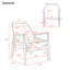 Fauteuil d'appoint avec fauteuil de lecture