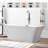 66.9" x 29.5" Freestanding Soaking Acrylic Bathtub-88388742