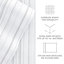 Anine Cozy Cotton Flannel Weathered Stripe Sheet Set - Grey-100617736