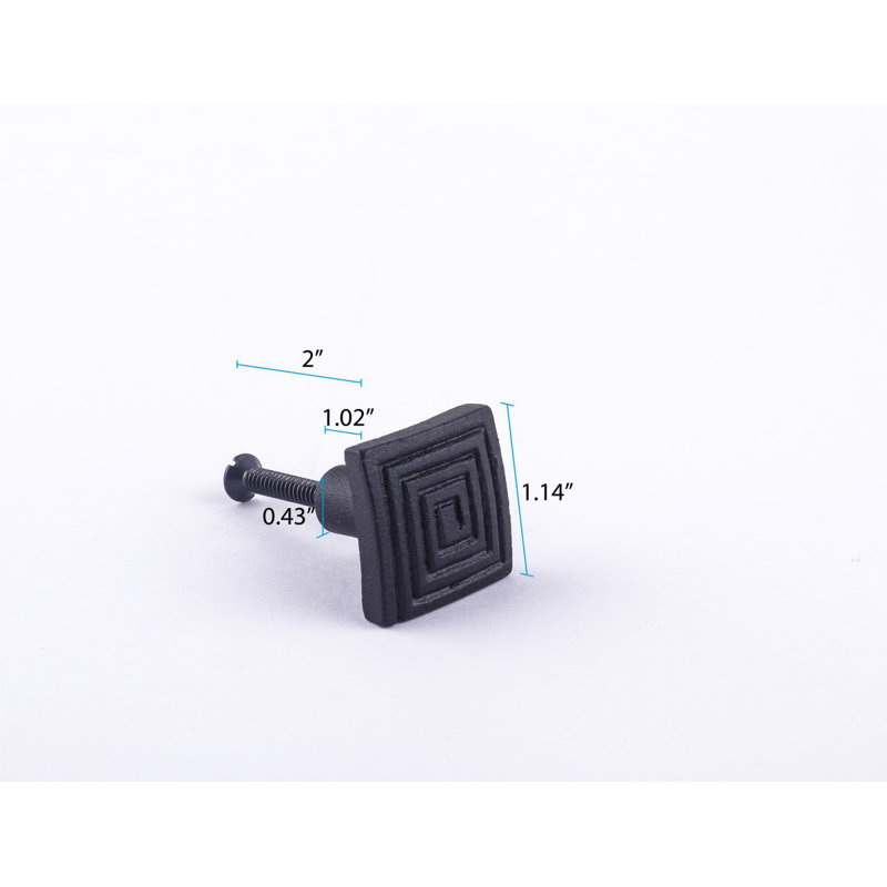 13/16" Length Square Knob Multipack