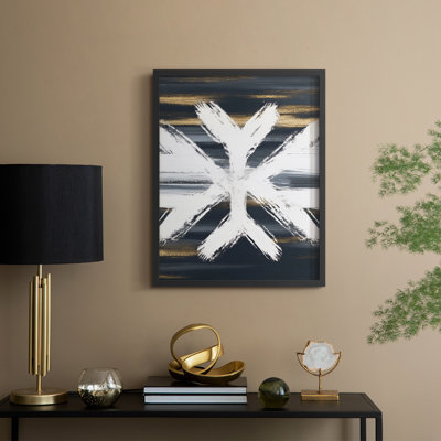 «Christmas Holiday Art DCCLxxIV», reproduction d'art encadrée - bois massif