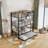 Metal Twin Triple Bunk Bed With Trundle-916823965
