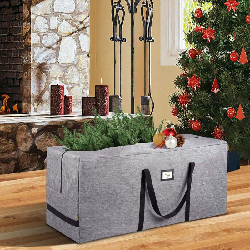 7.5 ft Extra Large Storage Bag with Reinforced Handles and Dual Zippers Wide Opening