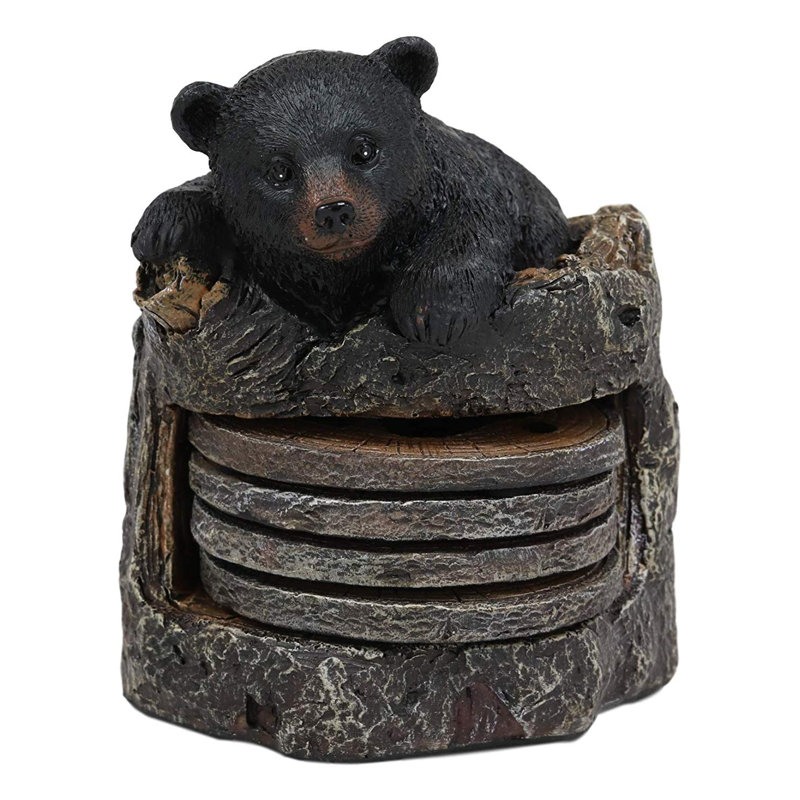 Sous-verre en souches bear