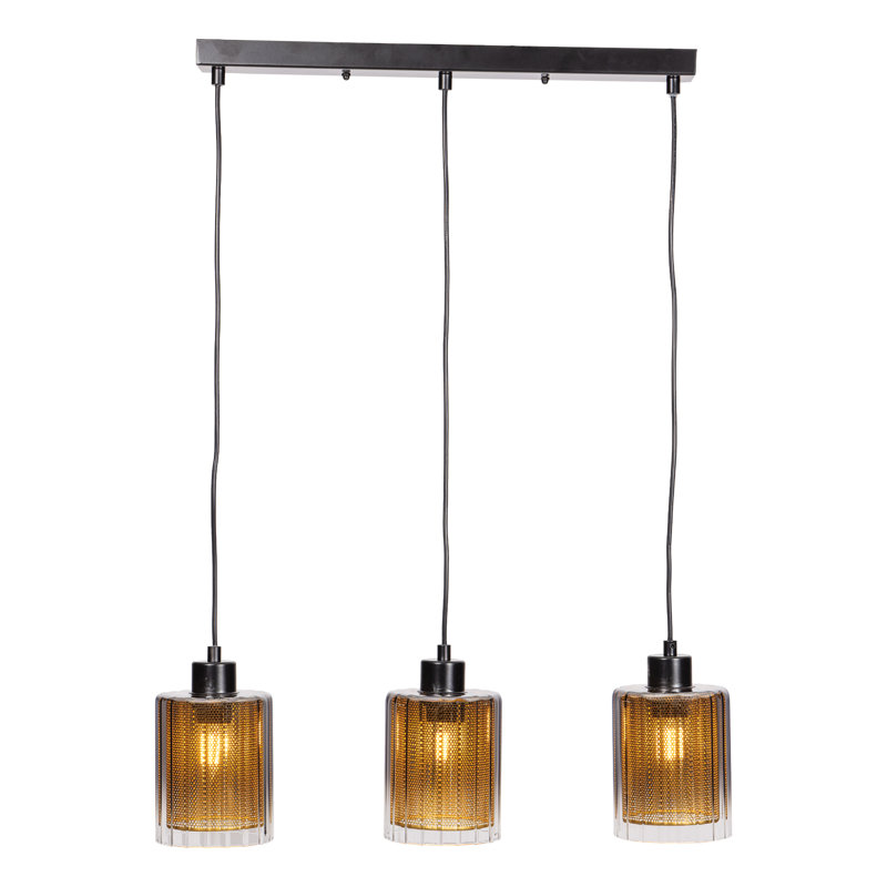 3 - Light Matte Black Pendant