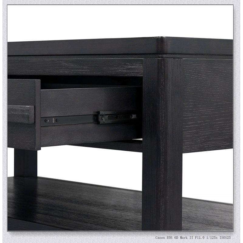 Table basse 48 po x 26 po x 20 po Design pratique et moderne, matériaux de haute qualité, centre de salon