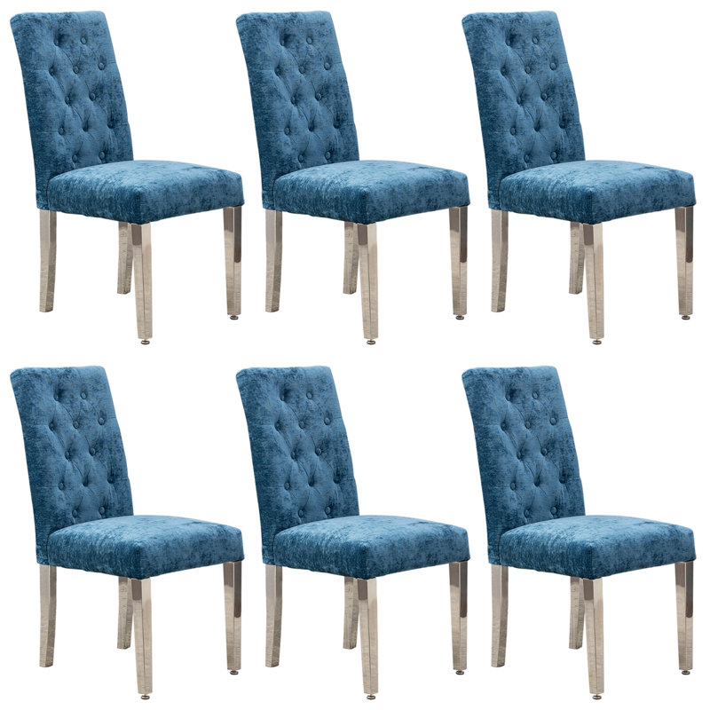 Chaise d'appoint Margarette, Bleu clair