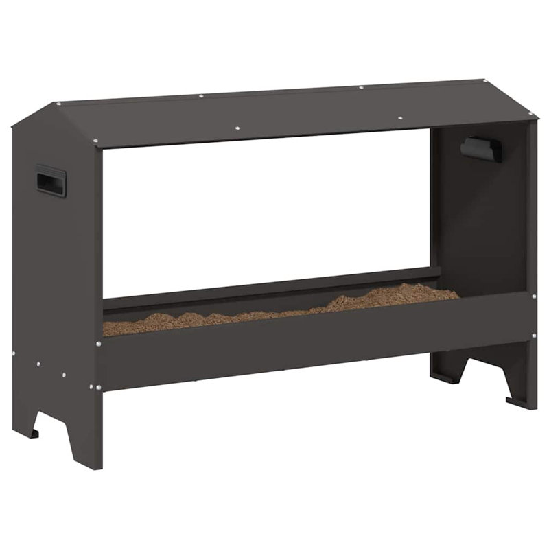 Cold-Rolled Steel Feeder, Black