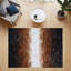 Tapis noir et doré à motif patchwork, tapis en veau véritable or détaillé, fait à la main sur mesure, toutes les dimensions possibles_2 x 6 pi-310263091