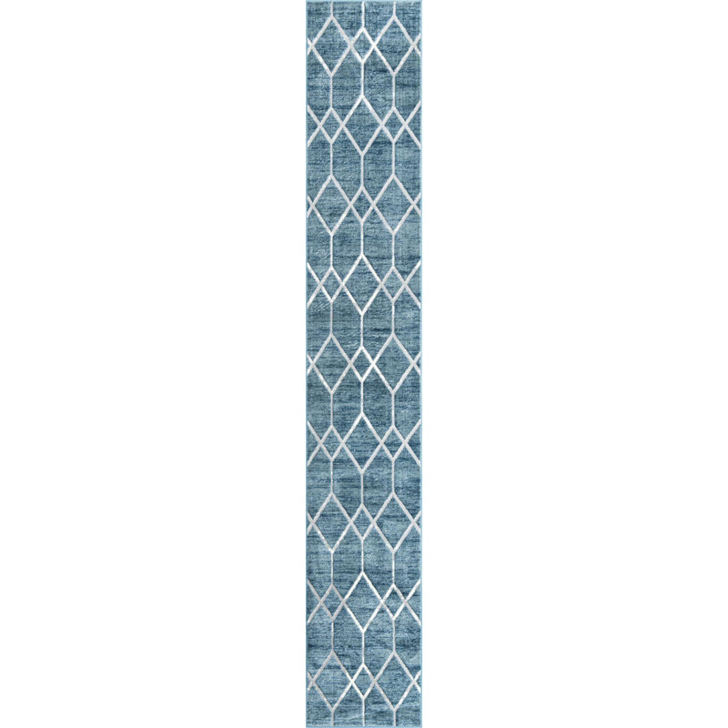 Eshin Geometric Indoor Rug, Runner 2'7" x 16'5"