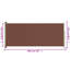 Symple Stuff 300cm W Fabric Cover Motorised Retractable Side Awning-1087517072-1181314968