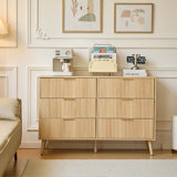 Commode de chambre à coucher à 6 tiroirs Calonne Calonne