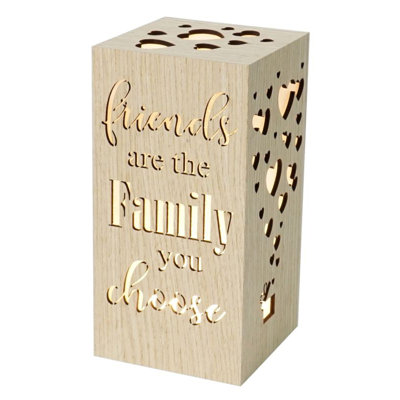 Veilleuse Friends Are the Family You Select