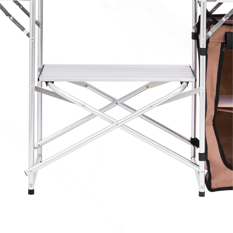 Support de rangement de cuisine pliable pour camping