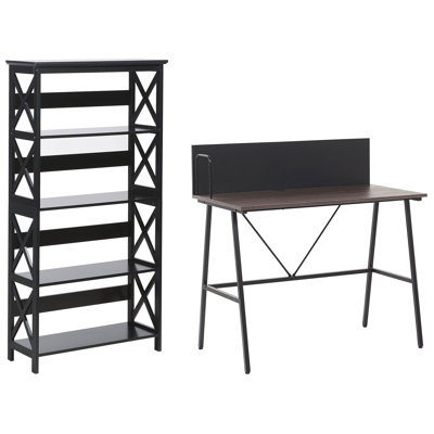 Hoytville 2 Piece Writing Desk Office Set