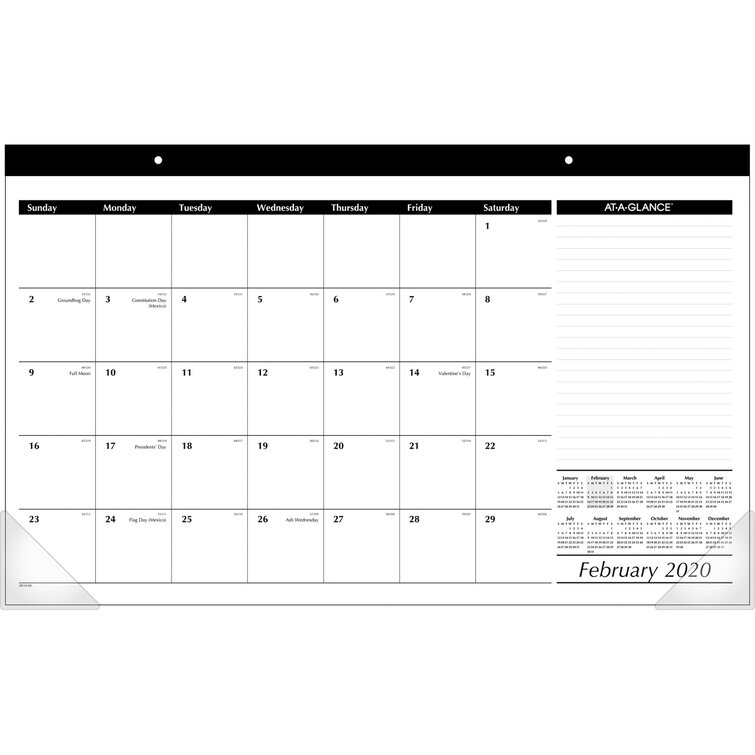 AT-A-GLANCE Paper Desk Pad | Wayfair