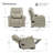 Genuine Leather Dual-Motor Power Lift Recliner With Massage And Heat-1781390279