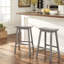 Tabouret en bois massif Whitworth-409380205-409380180