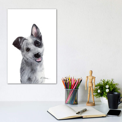 «Heeler Puppy» par Watercolor Luv - reproduction d'art