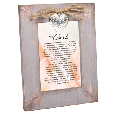 Destiney Gray Wood Matte Picture Frame