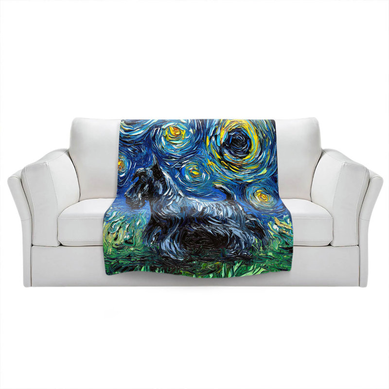 Couverture sherpa doux , 51 po x 60 po