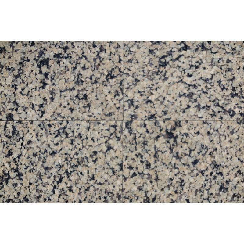 12" x 12" Granite Stone Look Wall & Floor Tile, Tropical Gold